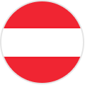 Circular Austrian Flag