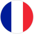 Circular French Flag