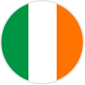 Circular Irish Flag