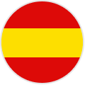 Circular Spanish Flag
