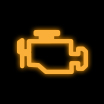 Emission control/engine management light